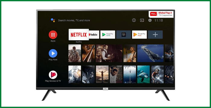 TCL 32 inches HD  Android Smart LED TV
