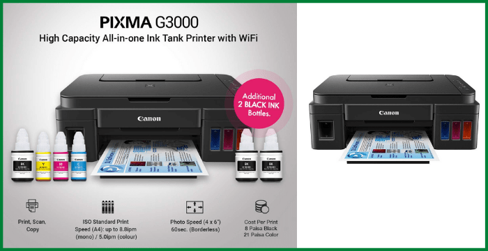 Canon Pixma G3000 Printer